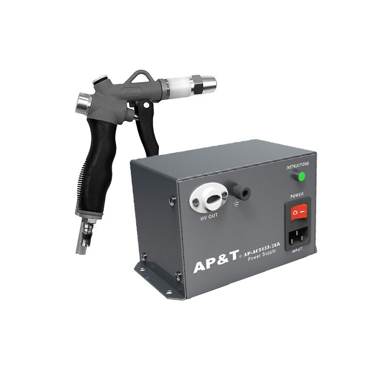 Durable Ionizing Air Gun Air Atomizing Nozzle Portable Static Eliminating